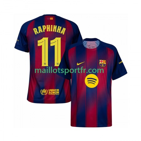 Maillot de Foot FC Barcelone Raphinha 11 Champions League Domicile 2025/26
